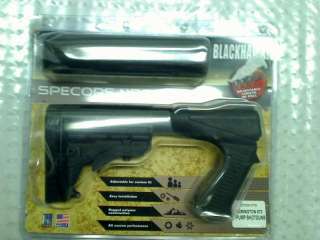 BLACKHAWK! SpecOps NRS Black Shotgun Stock with Forend  