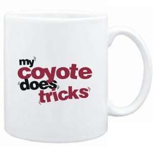    Mug White  My Coyote does tricks  Animals