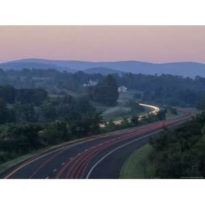  Scenic View of Roads in the Virginia Countryside Stretched 