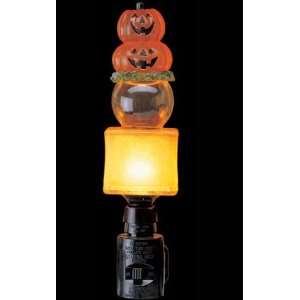  Spooky Pumpkin Halloween Globe Night Light Bubbler #727365 