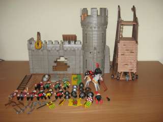 Playmobil 3123 Castle Assault Siege Knights Figures Partial Playset 