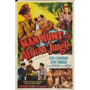  Secret Service in Darkest Africa (1943) 27 x 40 Movie 