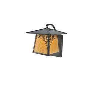  12W Stillwater Spider Web Curved Arm Wall Sconce