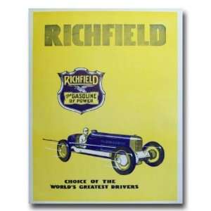  1933 Richfield *Miller Car* Poster Print