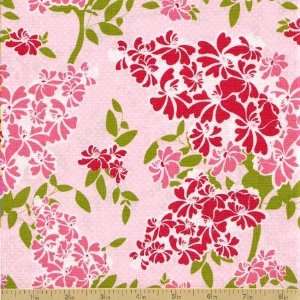  Dainty Blossoms Cotton Fabric   Pink