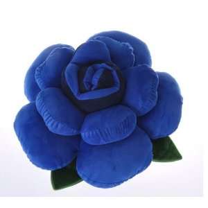   Cushion Coussin Sofa Pillow Pp Cotton Flower Blue: Home & Kitchen