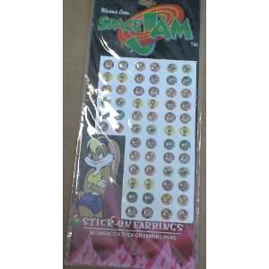  Looney Tunes Space Jam Stick on Earrings Toys & Games