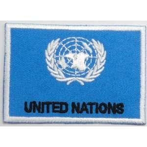 SALE CHEAP 2.3 x 3.2 United Nations UN Flag Backpack Clothing Jacket 