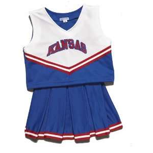  Kansas Jayhawks NCAA Cheerdreamer Two Piece Uniform (6X 