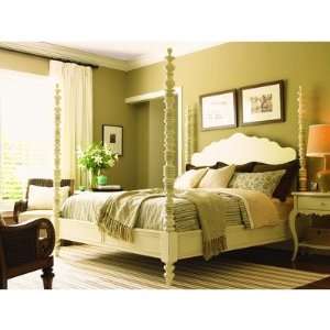  Long Cove Southampton Panel Bedroom Set in Shell Size 