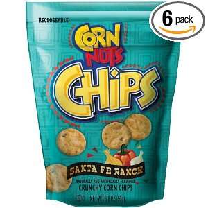 Corn Nuts Chips Santa Fe Ranch, 5.8 Ounce (Pack of 6):  
