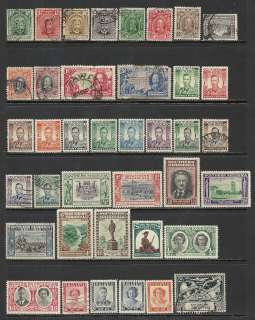 SOUTHERN RHODESIA COLLECTION 1924/1953 USED/MINT  
