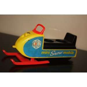  Original Fisher Price Toy Mini Snow Mobile Dated 1970: Everything Else