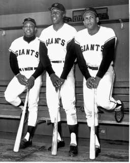WILLIE MAYS WILLIE MCCOVEY ORLANDO CEPEDA 8x10 GIANTS  