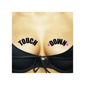   Temporary Tattoos For Your Ta Tas, Touch Down / Lucky You: Beauty