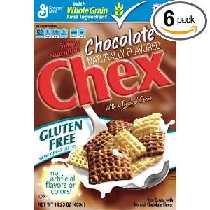 Chex Chocolate Cereal, 14.25 Ounce Box Grocery & Gourmet Food