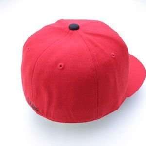  Utah Utes Slider Fitted Hat (Red)