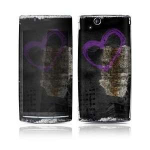  Sony Ericsson Xperia Arc Decal Skin Sticker   Urban Love 