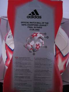 Adidas Finale Paris 2006 Official Soccer Match Ball  