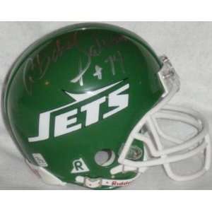  Abdul Salaam (New York Jets) Football Mini Helmet: Sports 