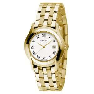  Mens Gucci 5400 M Watch, Gold Tone 