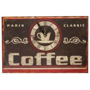  Manual Woodworkers & Weavers Wooden Sign Style Coffee 