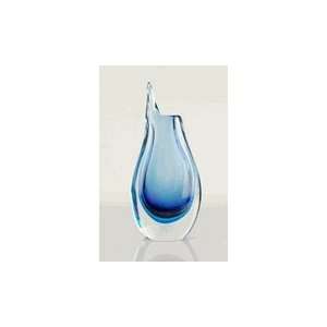   X1510 Handmade Art Glass Blue & Purple Sommerso Vase: Everything Else