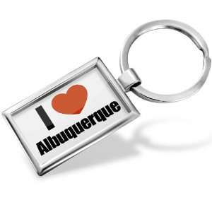 Keychain I Love Albuquerque region: New Mexico, United States   Hand 