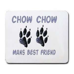  CHOW CHOW MANS BEST FRIEND Mousepad