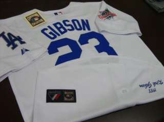   Los Angeles Dodgers #23 Home 1988 World Series Patch Jersey  