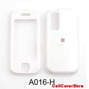   Case Cover For Samsung Glyde U940 Transparent Snap Honey White  