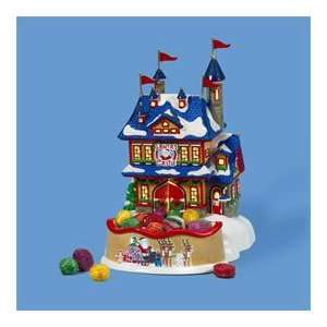   56 Rudolphs Christmas Castle & Candy Dish #59337