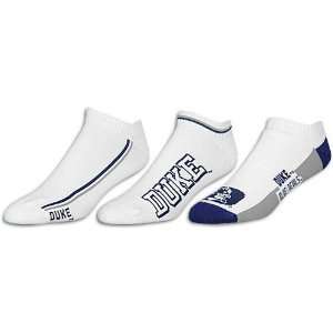    Duke For Bare Feet NCAA Assorted 3 Pack Socks: Sports & Outdoors