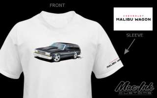 82 83 Chevy Malibu Wagon PRO TOURING T Shirt  