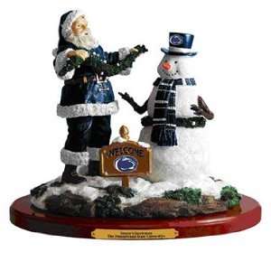  Penn State Snowman Santa Figurine