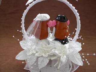 Mr & Mrs Potato Head Wedding Cake Topper/Top Disney Toy Story Bride 