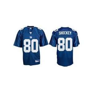  Jeremy Shockey New York Giants #80 Replica Reebok NFL 
