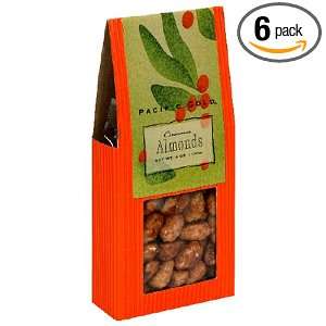   Gold Marketing Cinnamon Almonds Snack Pack, 6 Ounce Units (Pack of 6