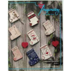  Imagining Christmas Stockings (14 Designs.Counted Cross 