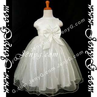 S13 Flower Girls/Christening Gown Ivory 0 5 Years  