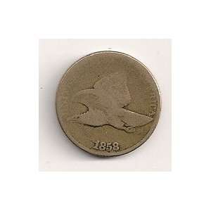  1858 Flying Eagle Cent 