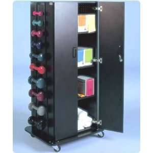  Multi Purpose Weight/Storage Rack with Cabinet Set of 11 