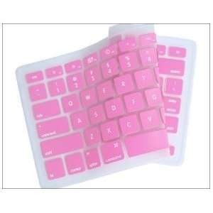 KNOPA ROSE PINK Keyboard Cover Silicone Skin for New Apple MacBook Pro 