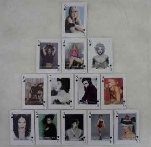   Playing cards   ROCK QUEEN Madonna Louise Veronica Ciccone SNA016c220