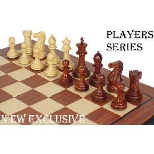  New Exclusive Staunton Chess Set in Rosewood & Boxwood   3 