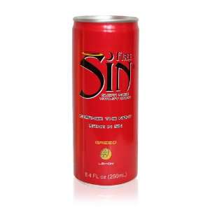 Sin Free   Sugar Free Vitality Drink   Energy Drink, 8.4 FL oz Can 