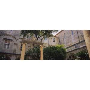 Cloister in Front of Building, Dominican Monastery, Dubrovnik, Croatia 