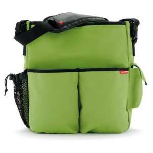 Skip Hop   Duo Deluxe Diaper Bag In Apple Green