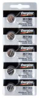   Energizer 303 357 SR44SW SR44W Silver Oxide Battery EPX76 A76  