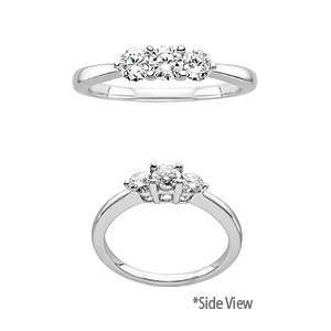 Certified 1/2 ct. tw. Sitara Diamond Ring in 18K White Gold (Size 5.0)